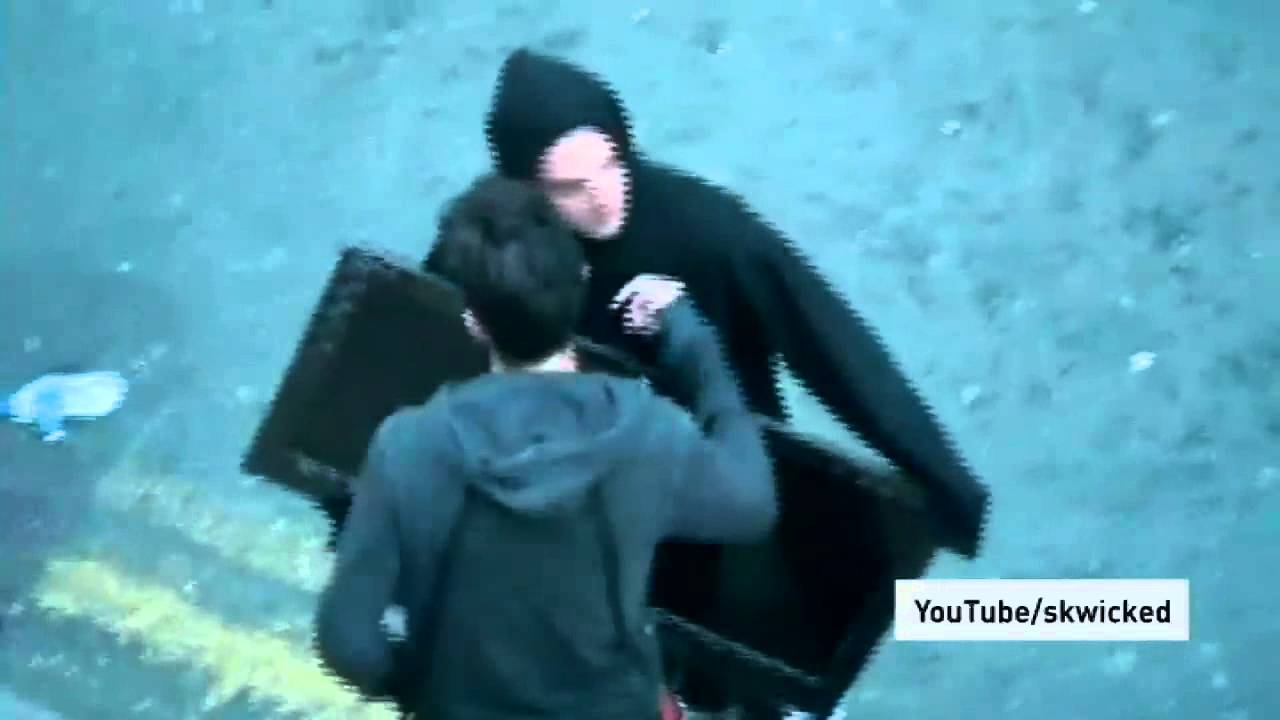 Manchester looters caught on camera