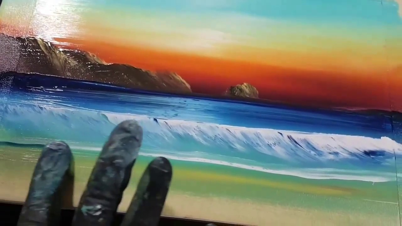 Tutorial de como pintar con los dedos/Finger paint