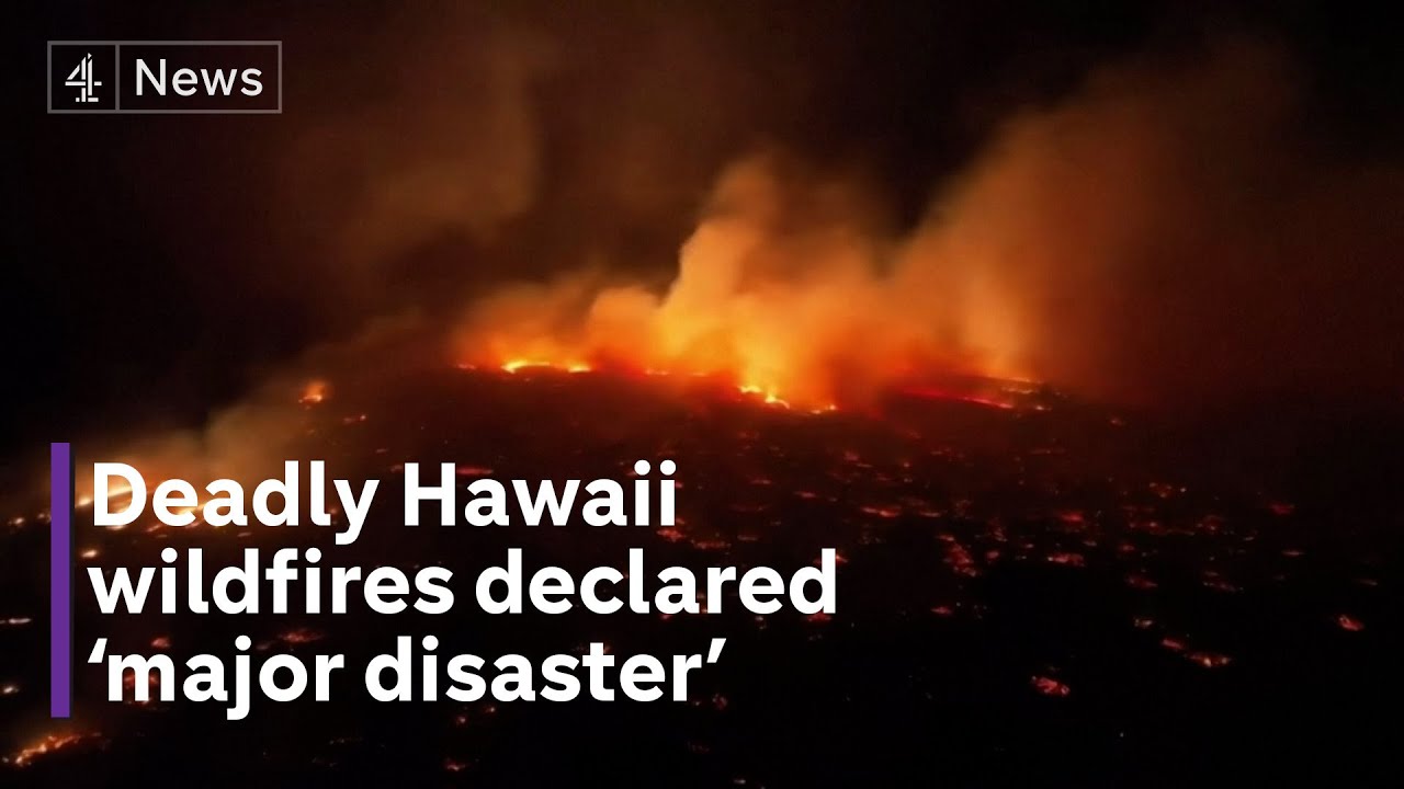 36 dead as wildfires tear through Hawaiian island of Maui