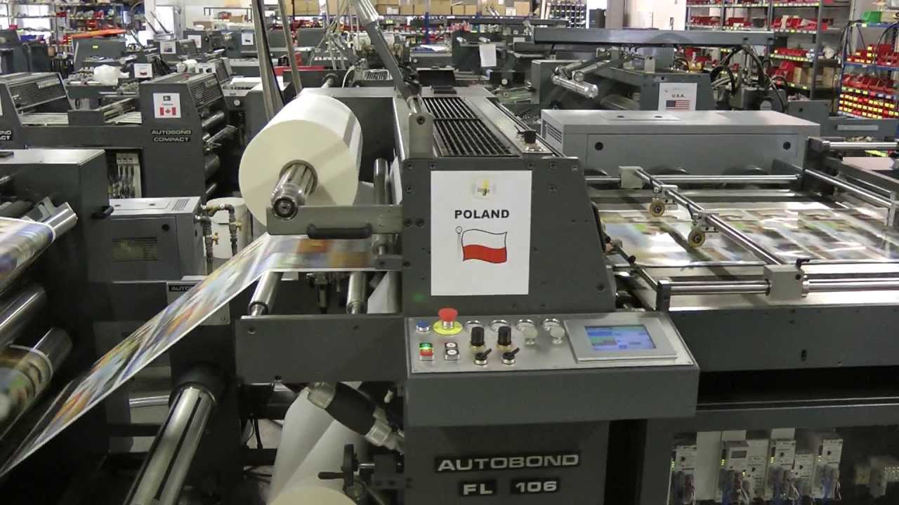 Autobond FL 106 - 12,135 sph 90 m/min - on test for customer