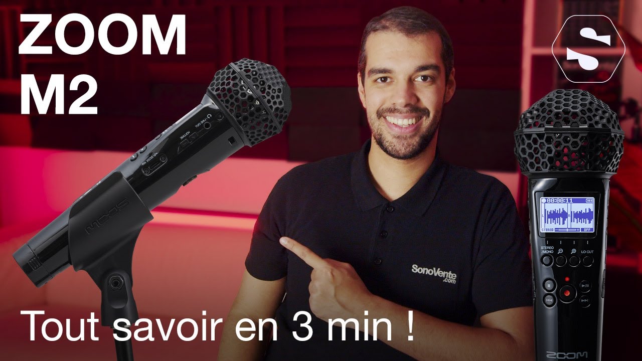 Zoom M2 MicTrak - SonoVente.com