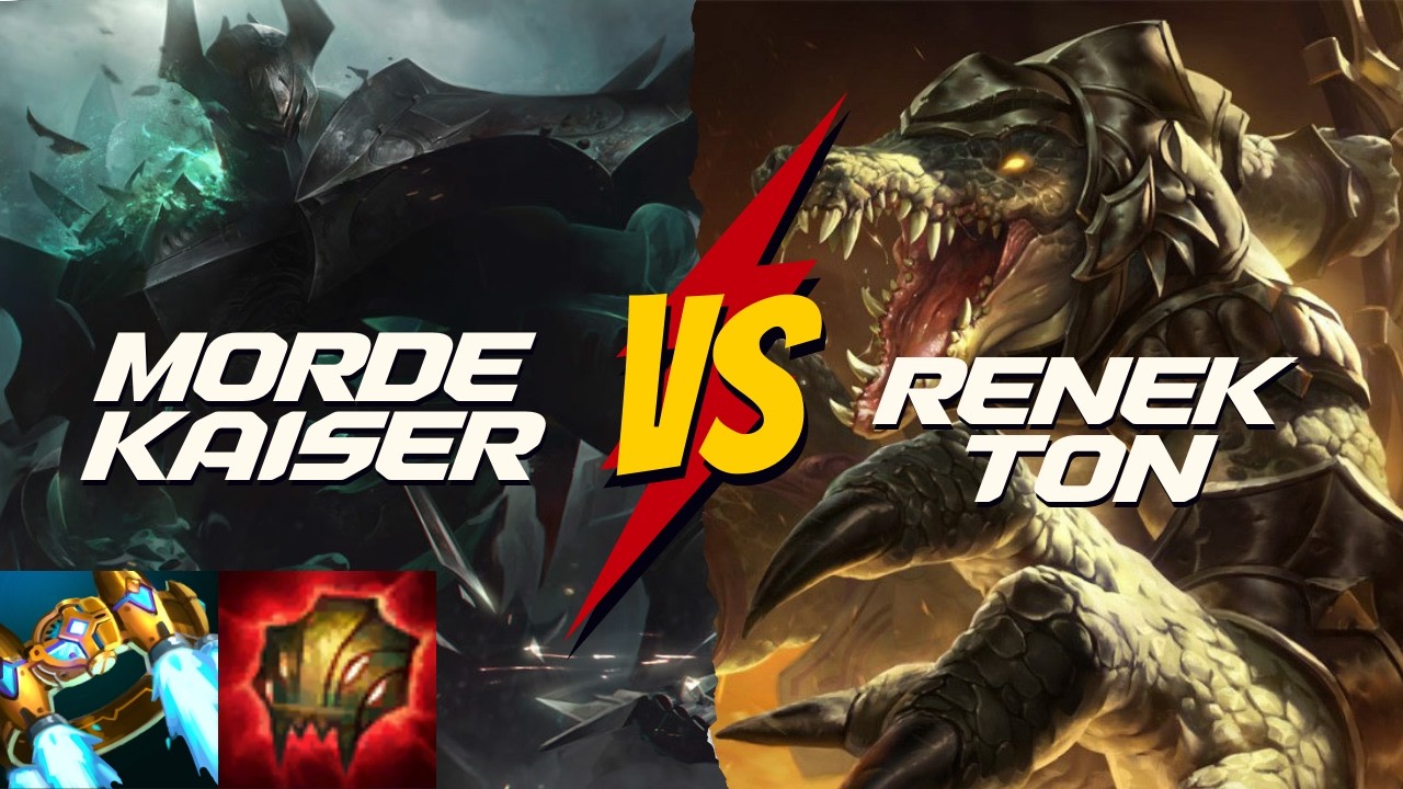 【TOP】VN Masterrモルデカイザーvsレネクトン　ロケットベルトで立ち回り強化　【League of Legends】
