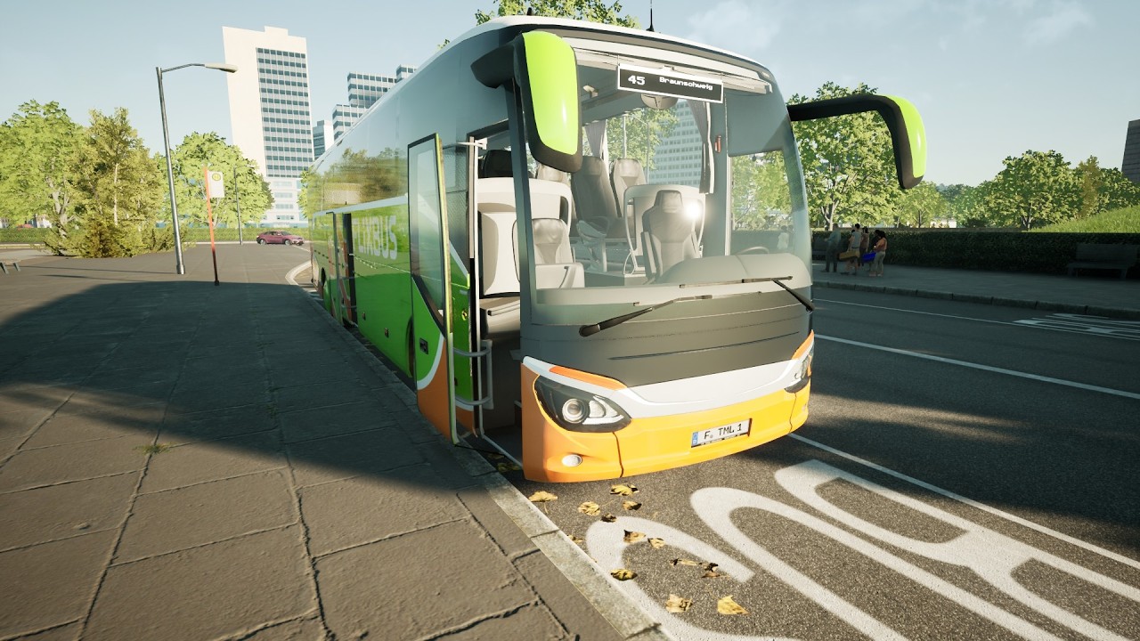 Magdeburg - Braunschweig | Comfort Class HD (Setra S516) | Fernbus Coach Sim