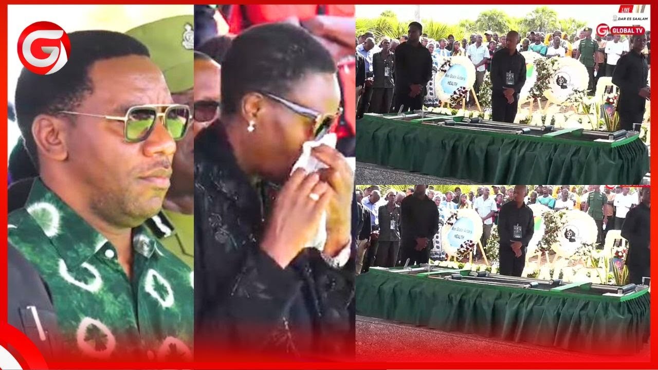 MAKONDA APIGA SALUTI AKIMWAGA UDONGO KABURI LA NDUGULILE - SAFARI ya MWISHO ya NDUGULILE KIGAMBONI