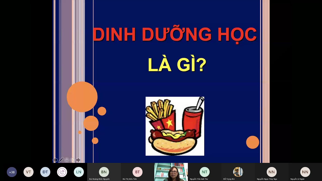 RHM | DINH DƯỠNG HỌC |ĐẠI CƯƠNG VỀ DINH DƯỠNG