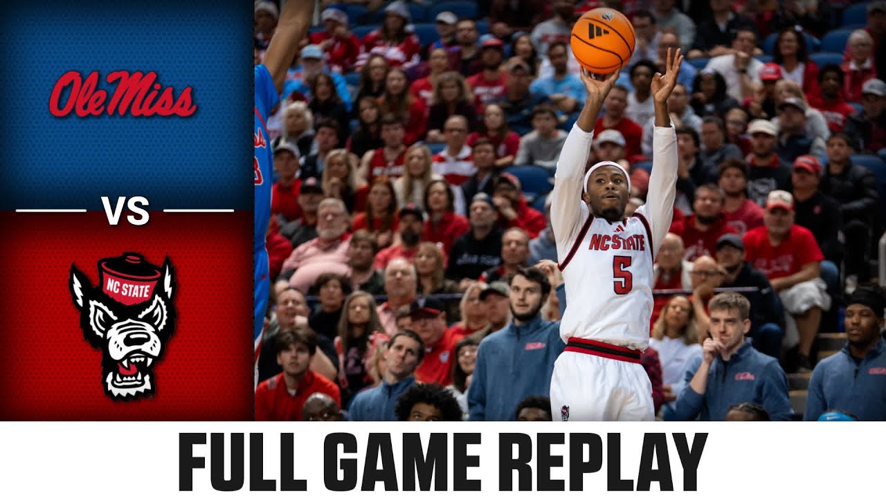 Ole Miss vs. NC State Full Game Replay | 2025-26 ACC Men's Basketball