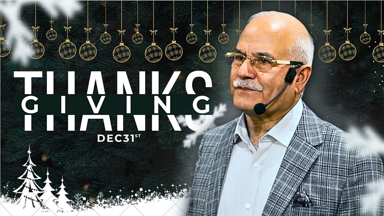 31st December Thanksgiving Service | New Year Message by Pastor Zia Paul | AOG