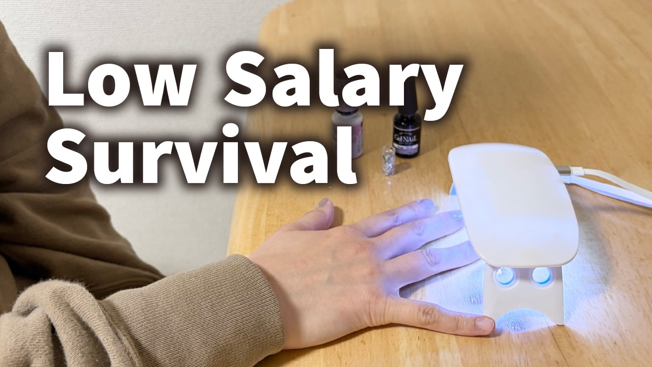 How I Find Joy on a Low Salary in Japan | $1 Nail Polish