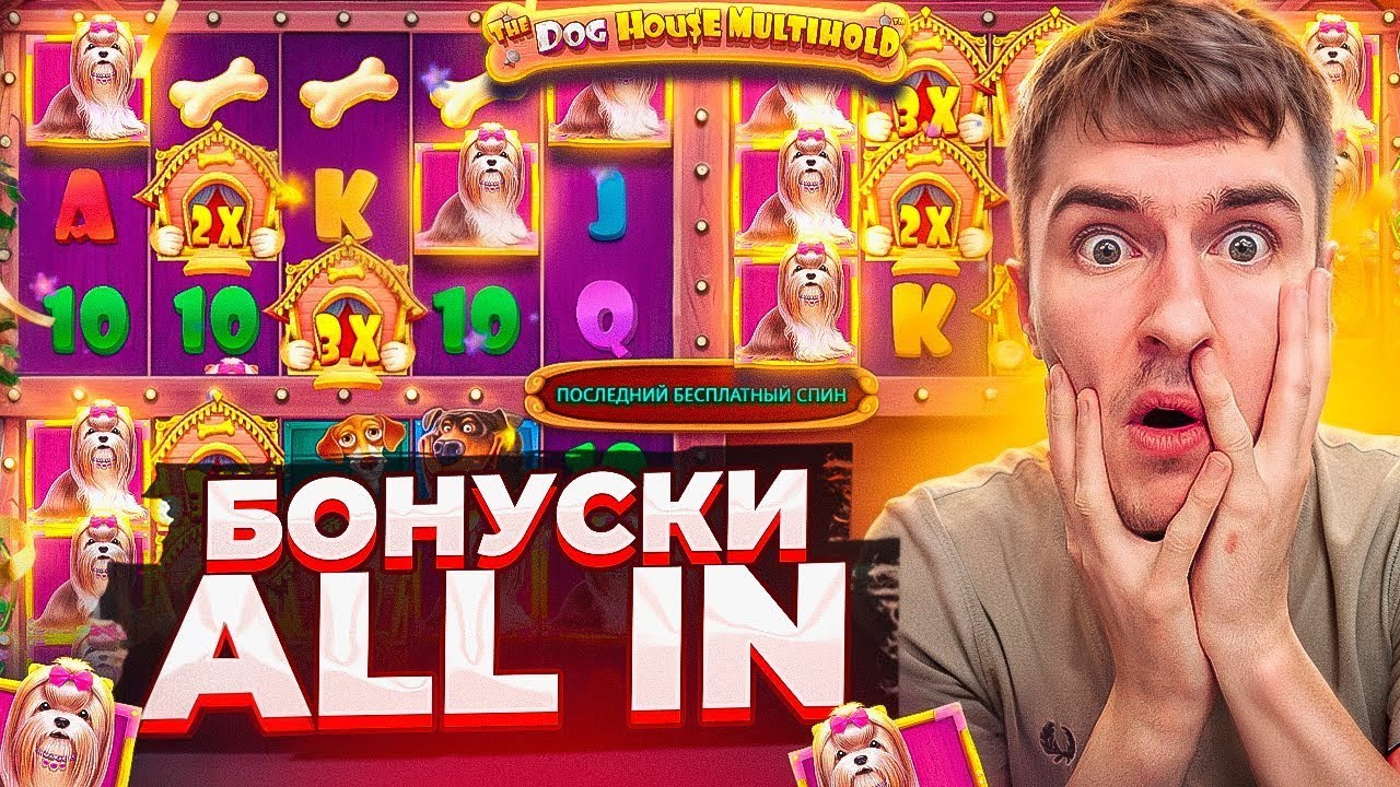 БОНУСКИ ALL IN В THE DOG HOUSE MULTIHOLD / СЛОВИЛ ЗАНОС??? ШОК!!! ( ЗАНОСЫ НЕДЕЛИ )