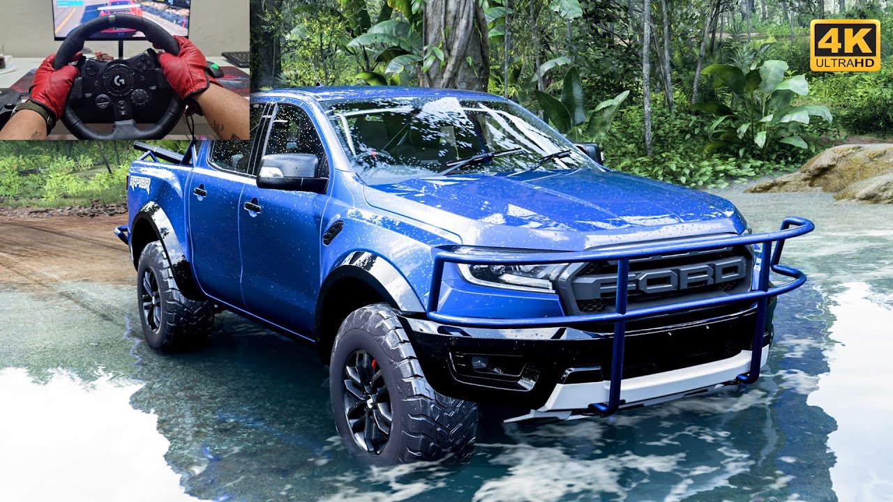 Ford Ranger Raptor - Forza Horizon 5 | Logitech G923 Steering Wheel [4K]