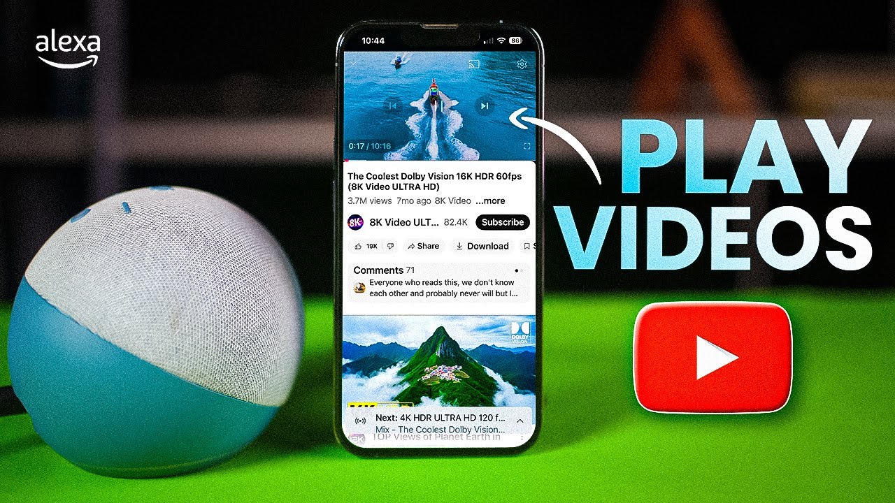 How To Play YouTube Videos On Amazon Echo dot! [Echo Stream YouTube]