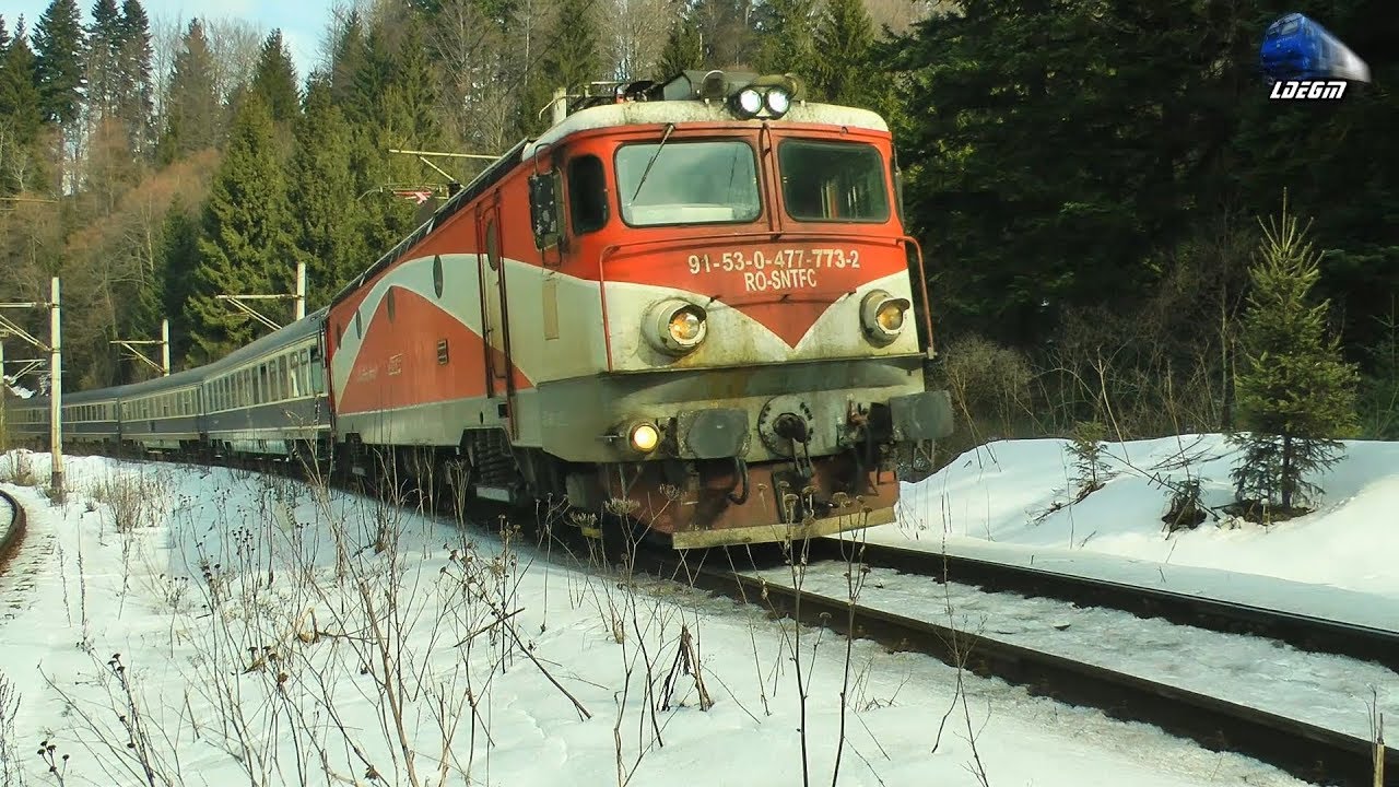 Trenuri & Trafic Feroviar in Predeal/Trains & Rail Traffic in Predeal - 20 February 2020