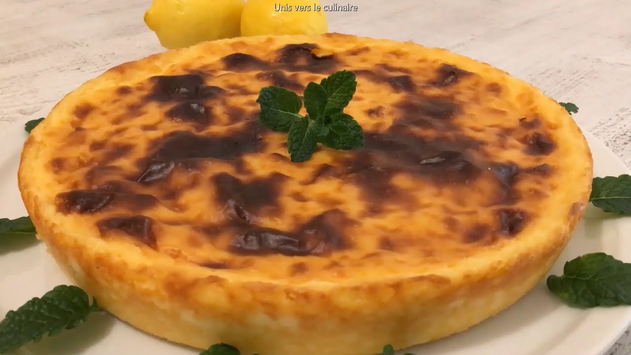Flan au citron | Lemon flan