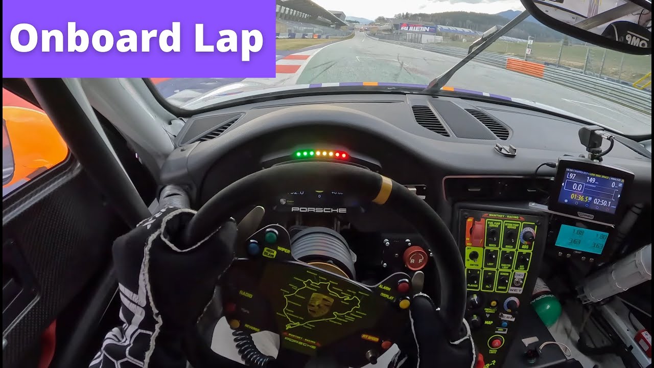 Porsche 911 GT3 Cup MR - POV Onboard at Red Bull Ring