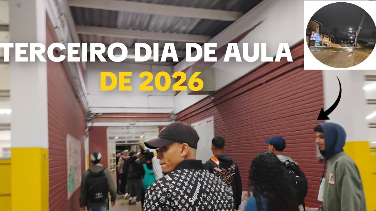 MEU TERCEIRO DIA DE AULA É ÚLTIMO DIA DE AULA 