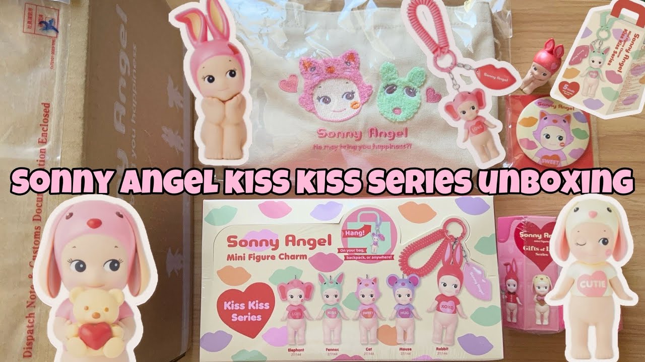 Sonny Angel Kiss Kiss Series UNBOXING | Mini Figure Charm キスキスシリーズ
