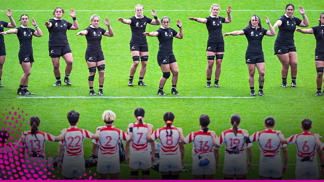 INCREDIBLE Black Ferns Haka 😍 | New Zealand v Japan | Rugby World Cup 2025
