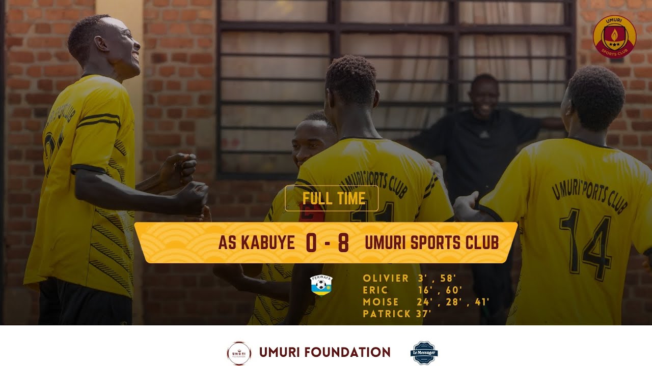FERWAFA 3rd Division: AS Kabuye 0-8 Umuri Sports Club Highlights