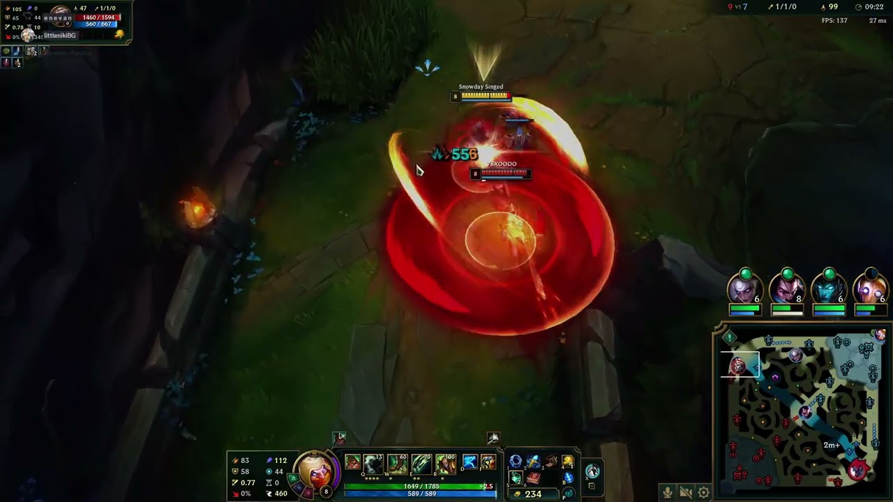 Singed vs Zaahen Patch 26.04