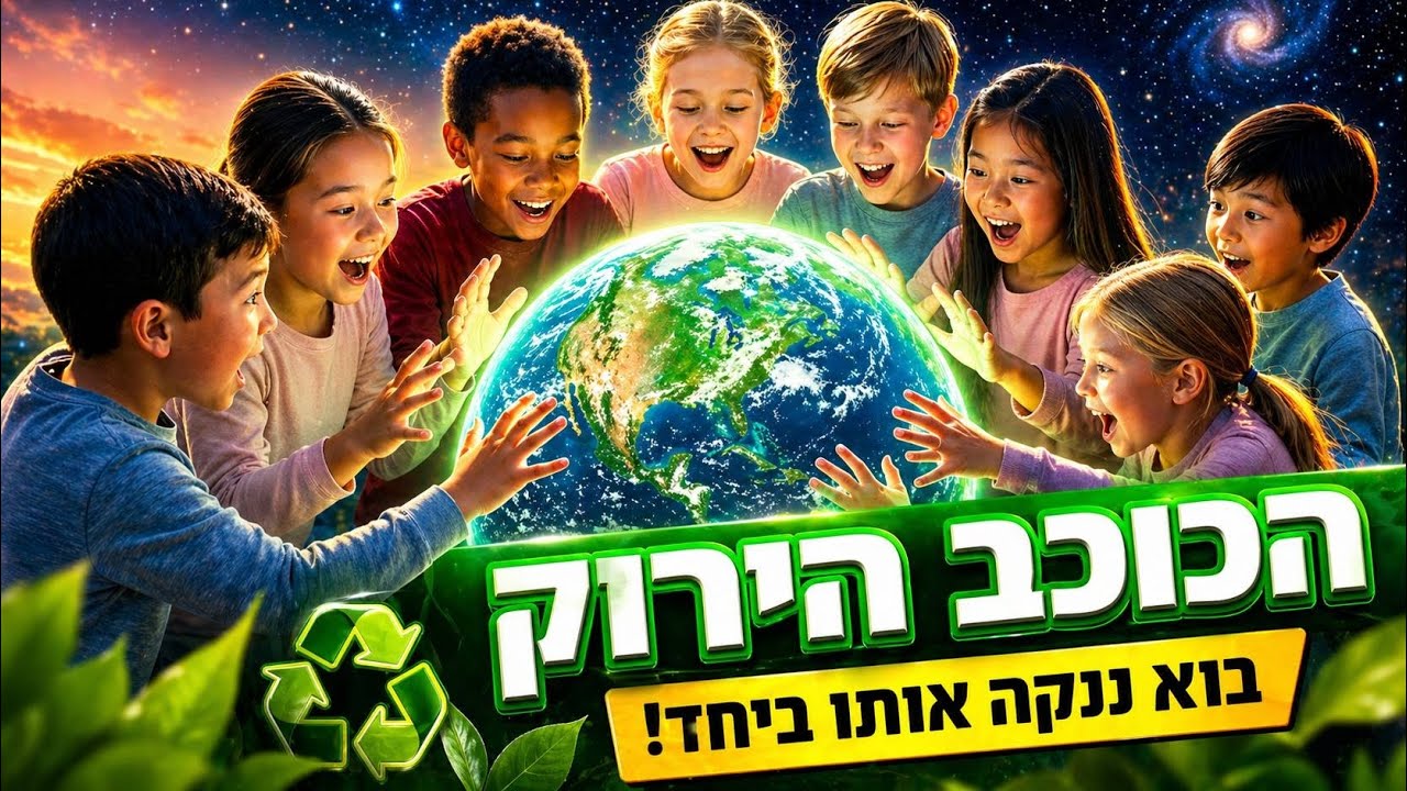 הכוכב הירוק - איכות הסביבה לילדים - קיימות - ט