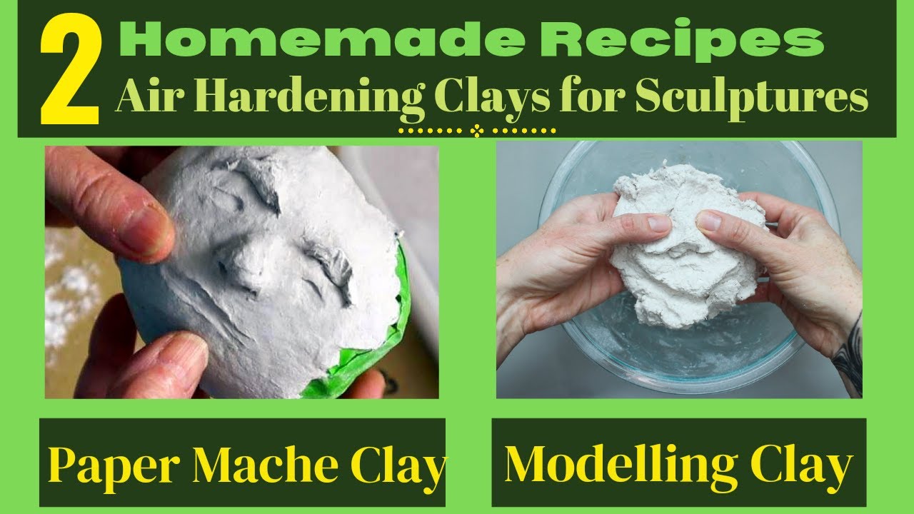 DIY Paper Clay Recipe || How to make Paper Clay || Paper Mache || Something Artistic |