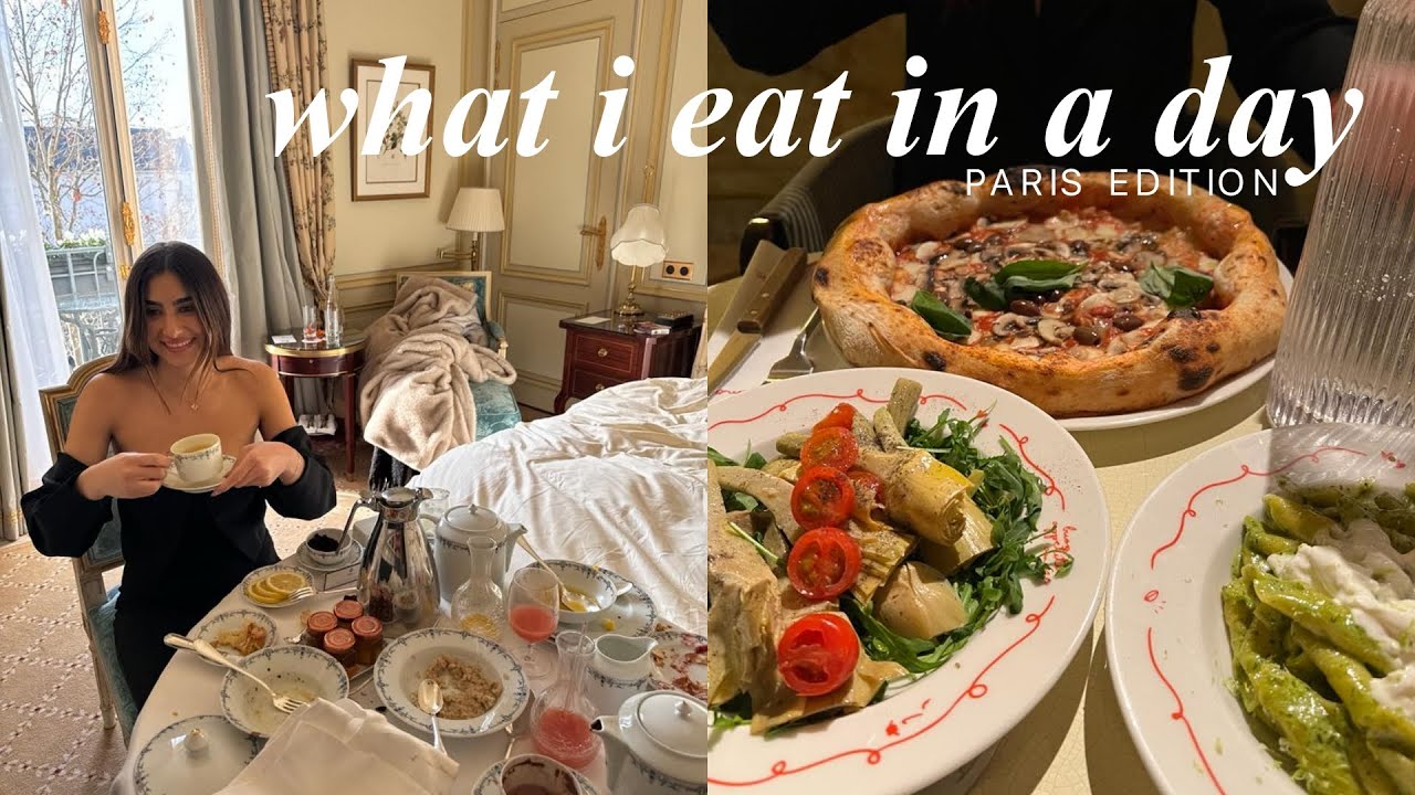 what I eat in a day in Paris