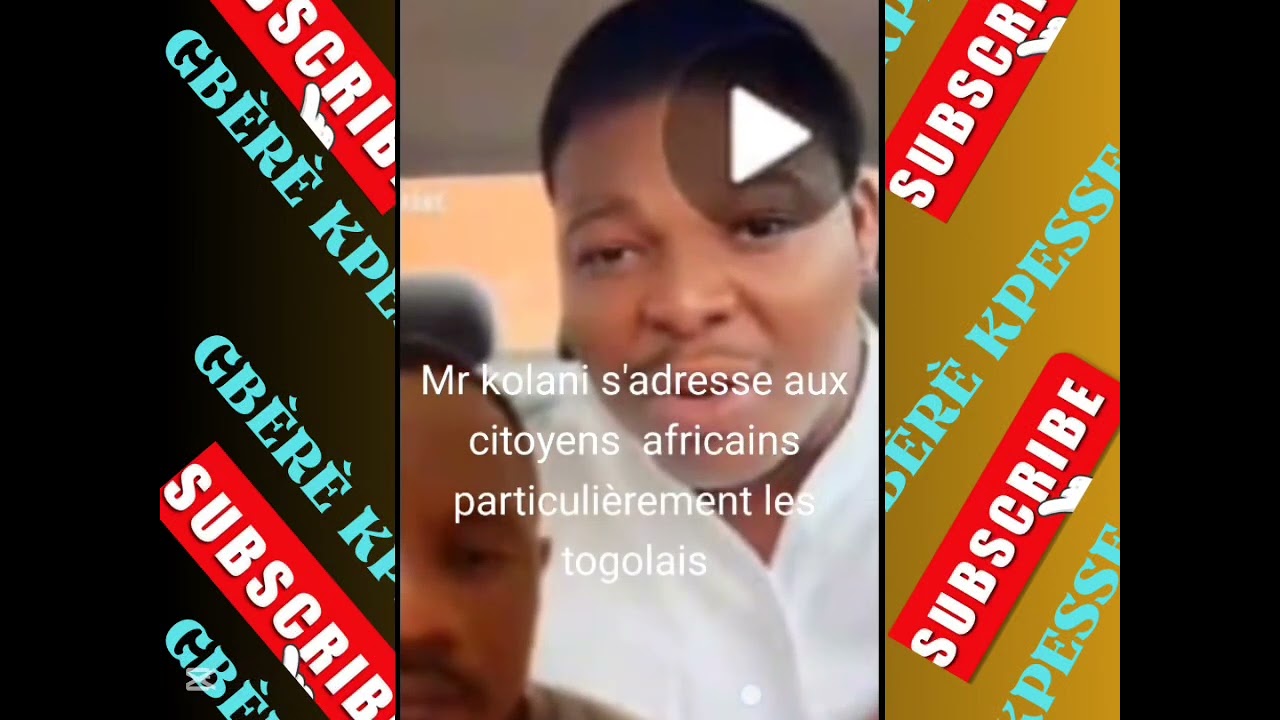🇹🇬 LE COLONEL KOLANI RECLAME UNE JUSTICE POUR LES TOGOLAIS 🇹🇬