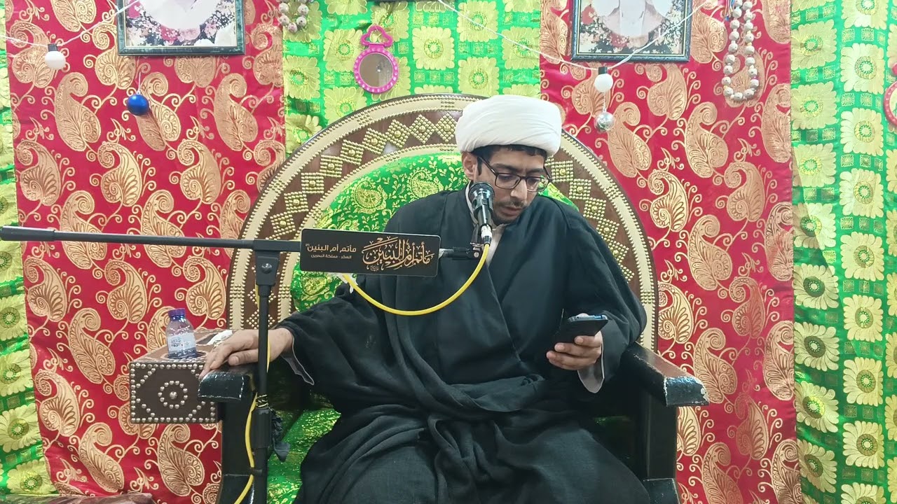 يا شيعتي رغم اعداي وقت العطش ذكروني | الشيخ يوسف العكراوي ١٤٤٧هـ