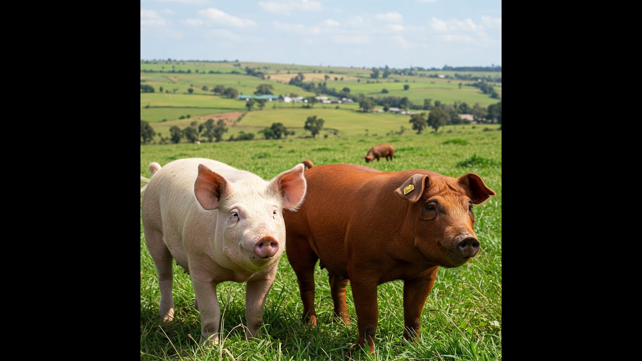 Large White, Landrace and Duroc Pig Breeds in Zimbabwe: Choosing the Right Breed for Your Farm!!!!!