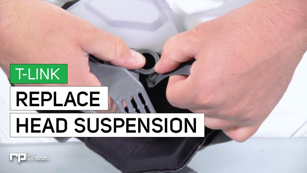 How To Remove & Replace the Head Suspension | T-Link | RPB Safety