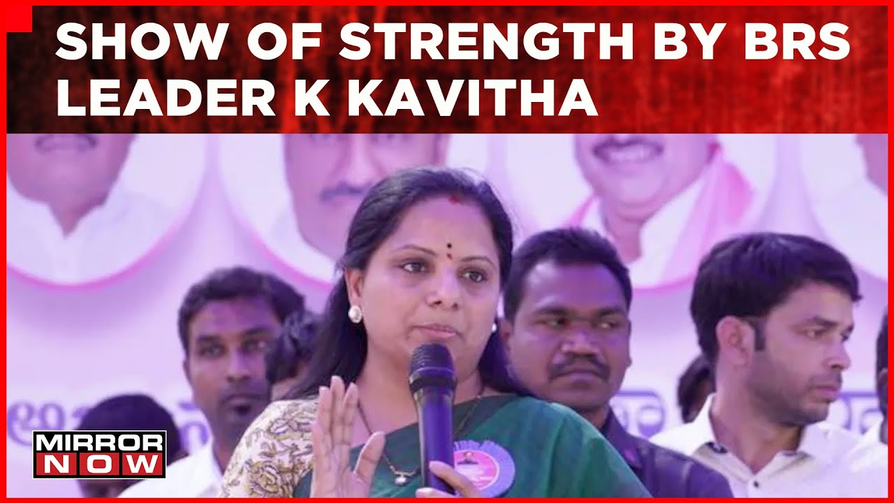 BRS MLC K Kavitha To Hold 1-Day Hunger Strike At Jantar Mantar To Demand Women's Reservation Bill