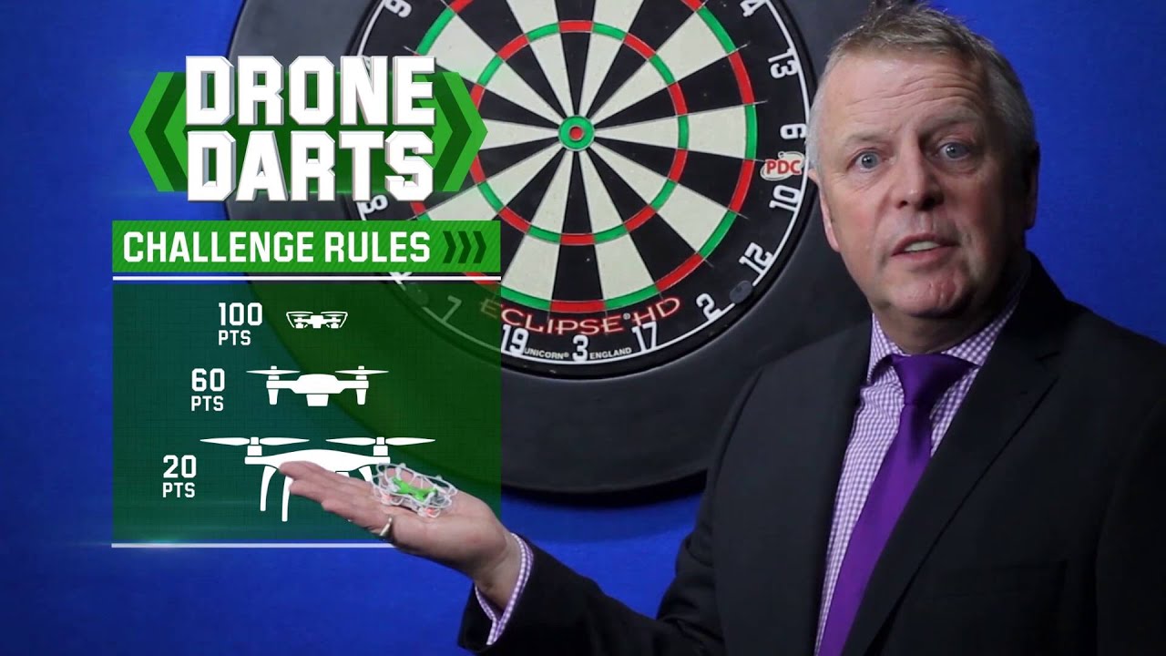 Unibet's '180 Drone Darts' Challenge!