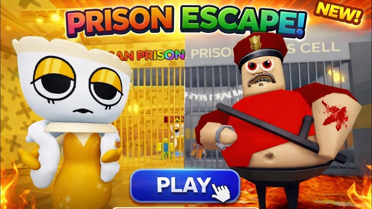 TEACUP TEAGAN’S PRISON RUN! (OBBY) #roblox #scarryobby #obby 