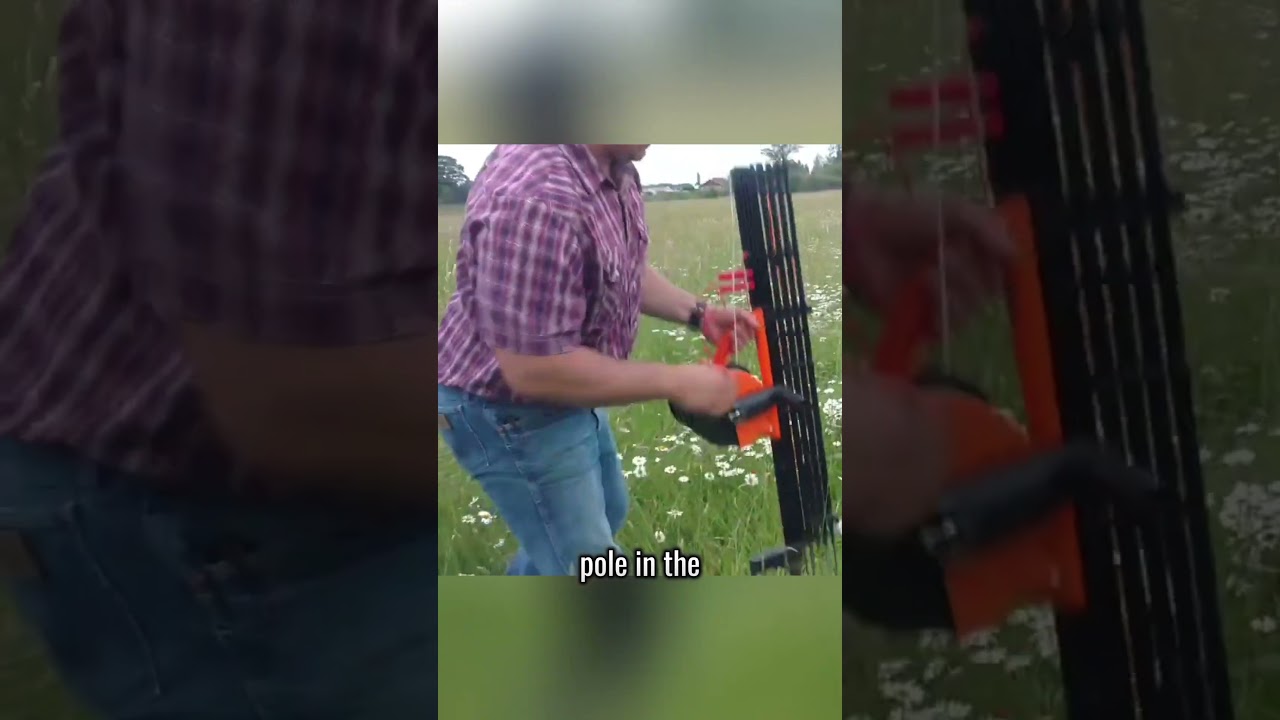 Smart Solar Fencing System for Quick and Easy Setup #shorts