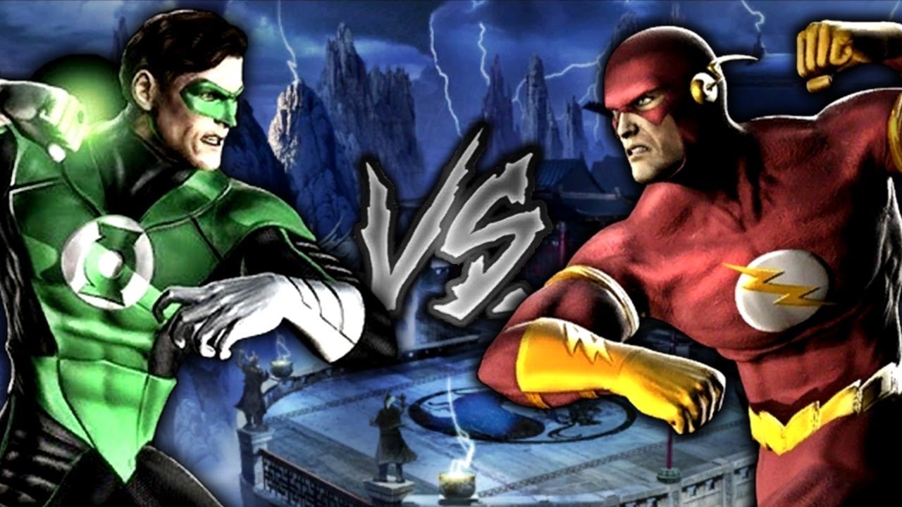 Mortal Kombat Vs. DC Universe - Green Lantern Vs. The Flash