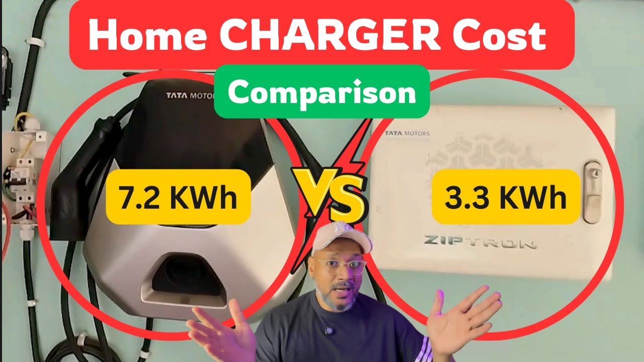 Which AC Charger saves money? 3.3 or 7.2 KWh? EV Gyan 101