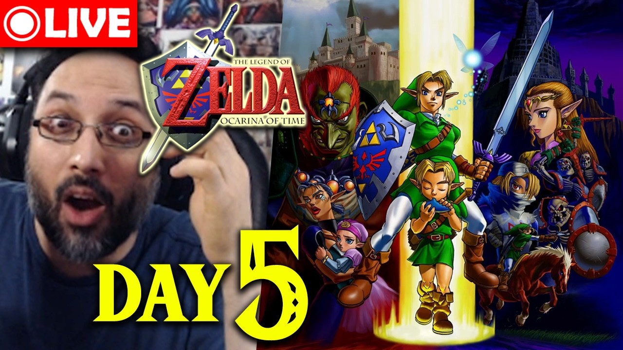 FIRST Playthrough! VB plays Legend of Zelda: Ocarina of Time - Day 5 | Livestream 🔴