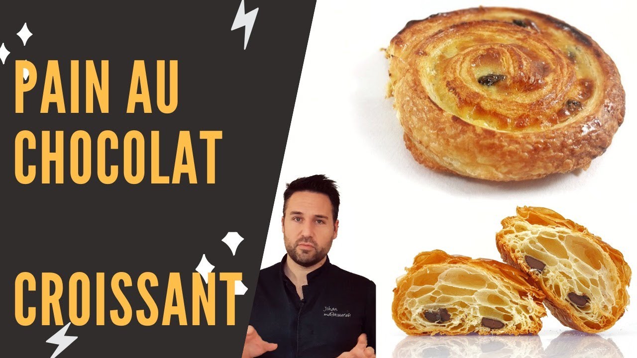 Cours de pâtisserie en direct : Croissant & Pain au chocolat (PLF)
