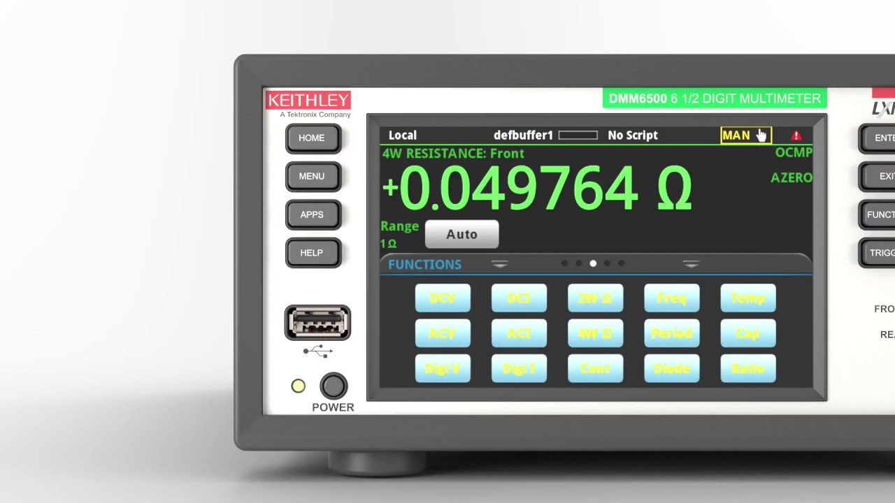 NEW! DMM6500 Touchscreen 6 ½ Digit Bench/System Digital Multimeter