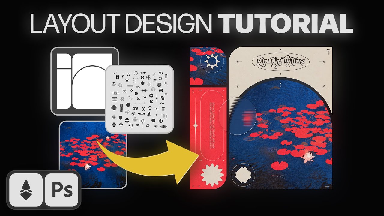 My Full Design Process from Scratch in Photoshop &ndash; How I Design in My Own Style