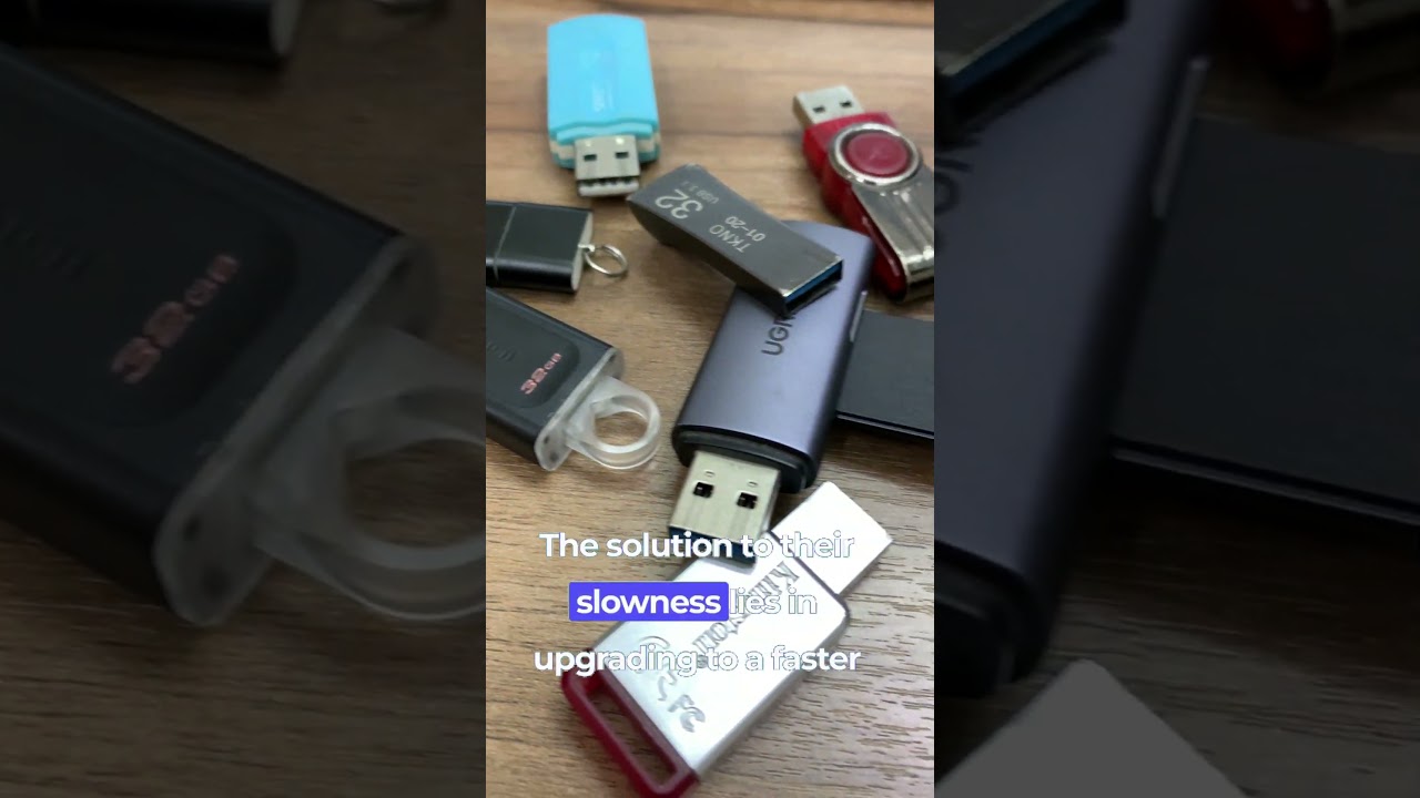 Why USB Drives are SLOW!? #shorts