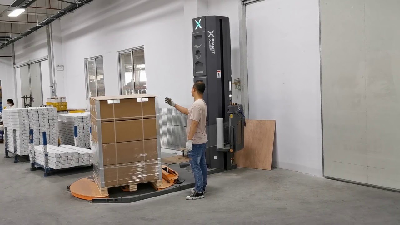 SMARTWASP X500 M Shape turntable pallet wrapping machine