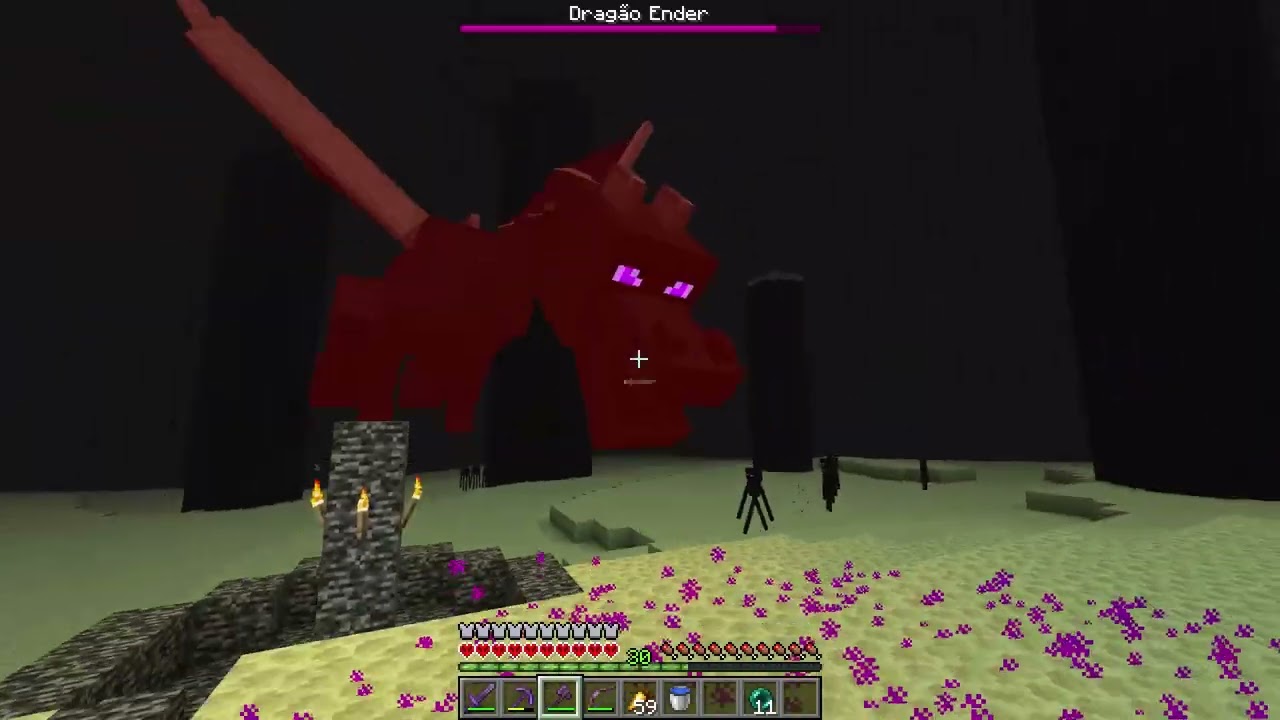 minecraft hardcore pela primeira vez :/