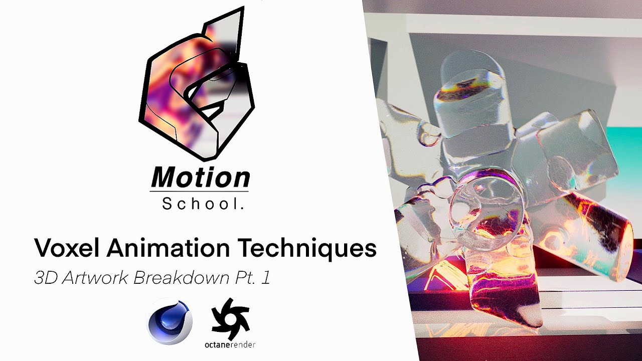 Cinema 4D Tutorial - Voxel Animation Techniques Pt. 1