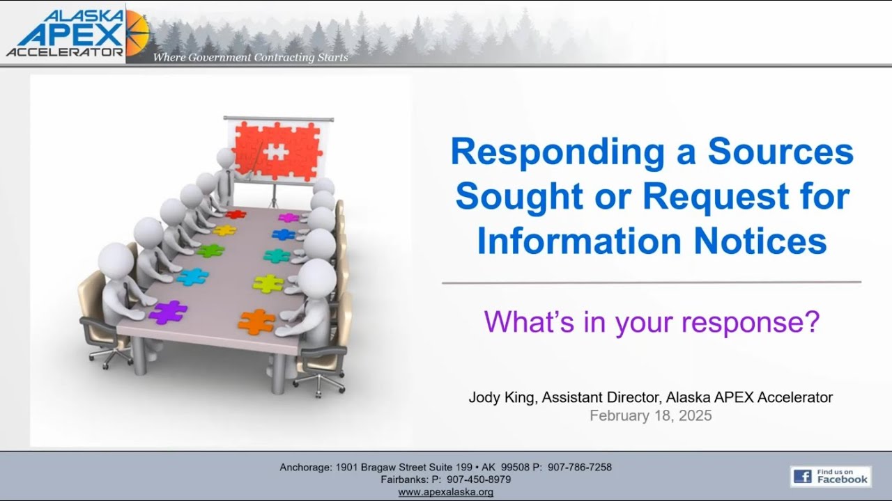 Responding to Sources Sought & RFI Notices (2025 Update)