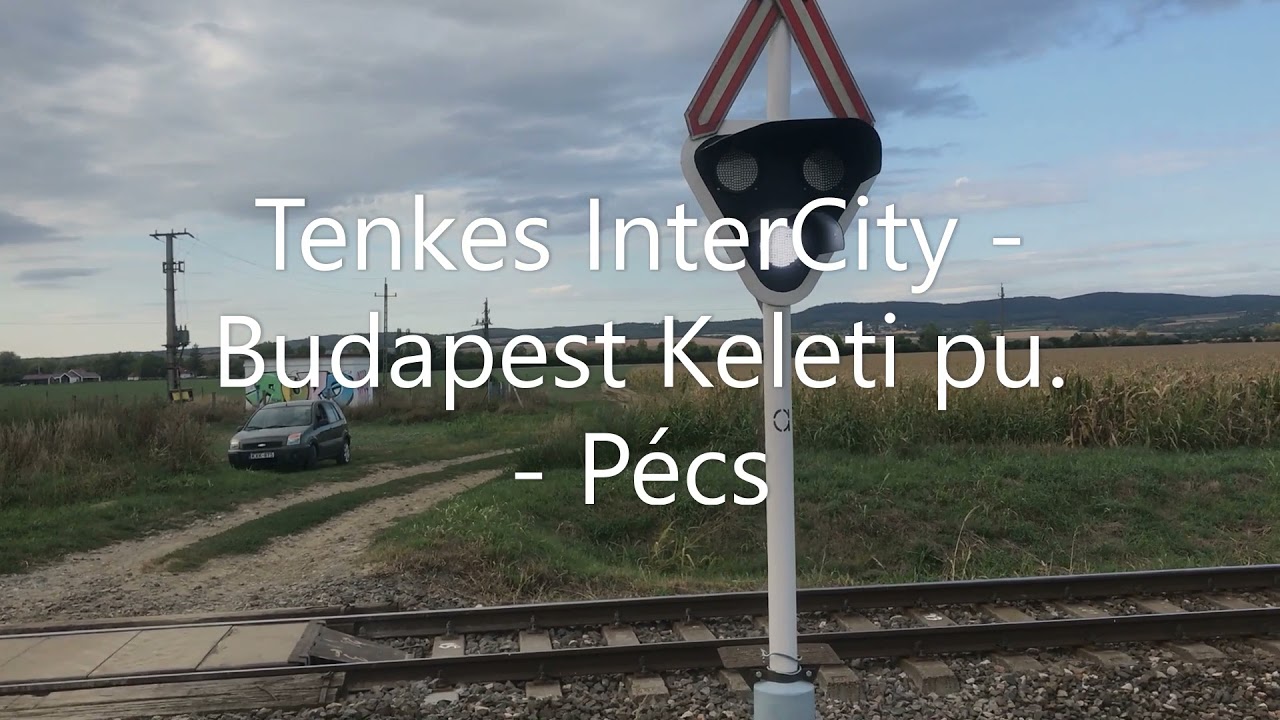 Vasúti átjáró - Bicsérd / Hungarian train level crossing