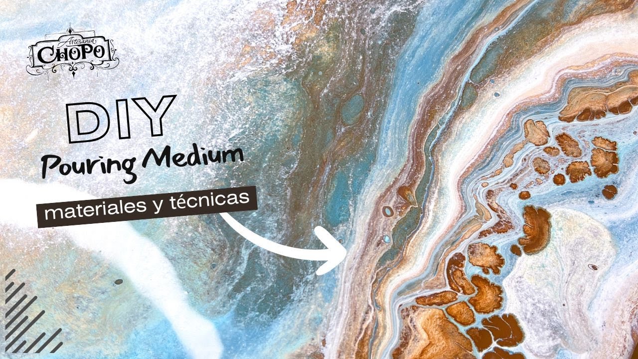 C&oacute;mo trabajar con Pouring Medium | DIY