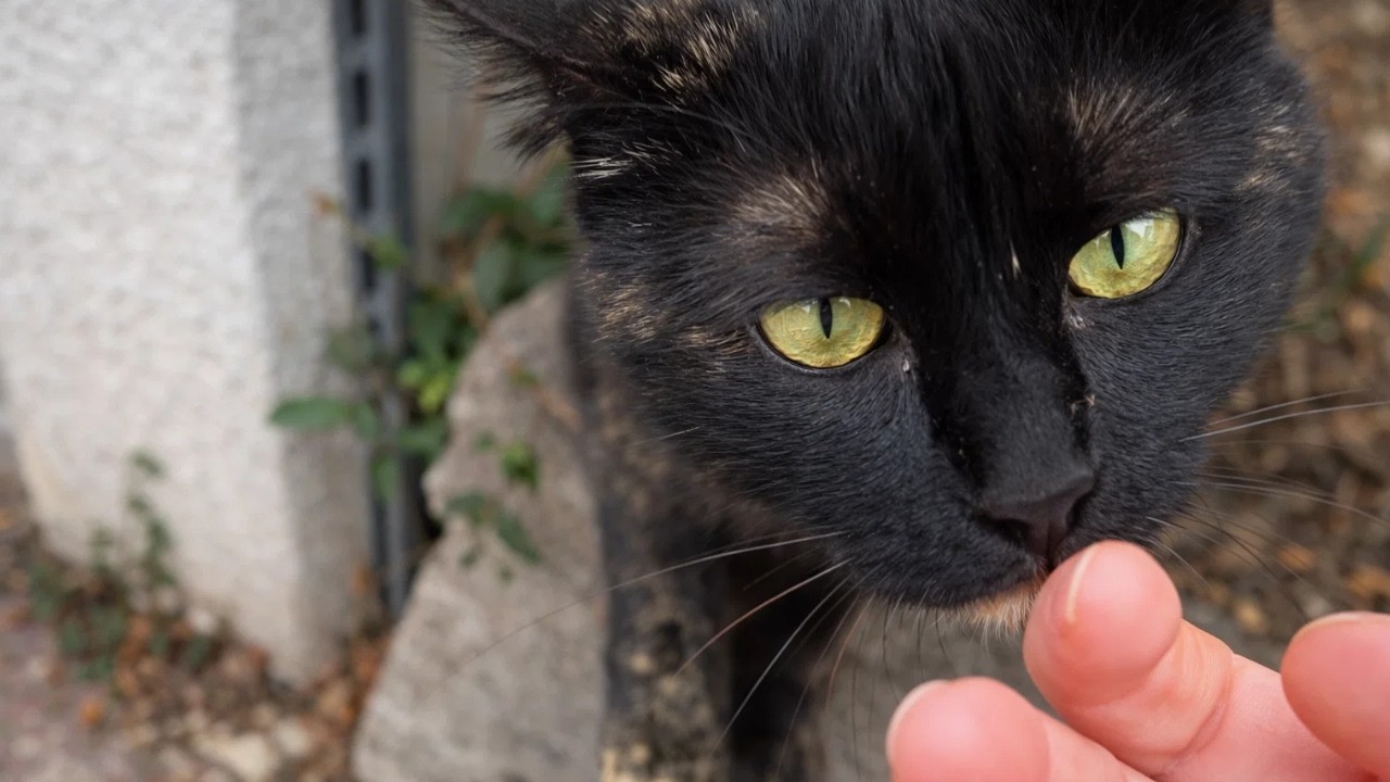Lonely Stray Cat Jumped Into My Car and Refused to Leave