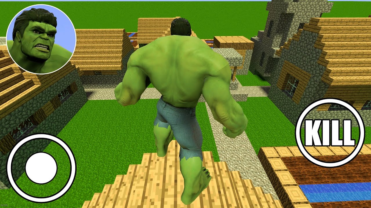 I BECAME HULK in Minecraft! (Garry's Mod)