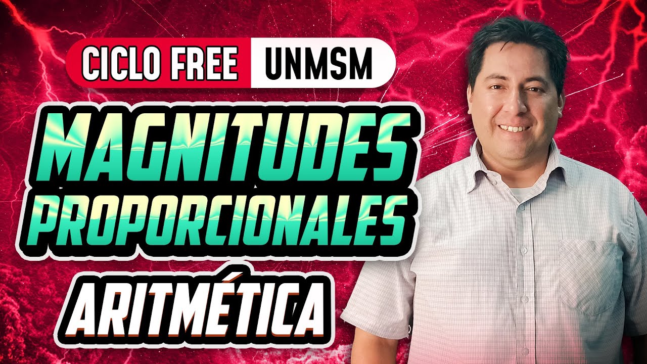 Magnitudes proporcionales 🧮 Aritmética [CICLO FREE]